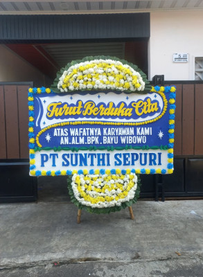 Papan Bunga Duka di Nisam Antara