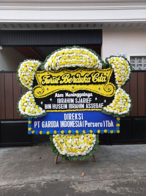 Papan Bunga Duka di Nisam Antara